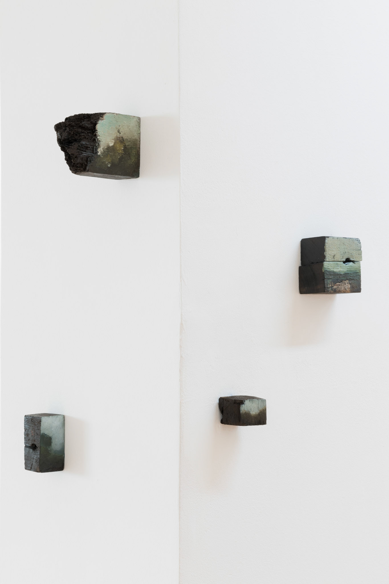 Paisajes portables, óleo sobre madera, fechas y dimensiones variables