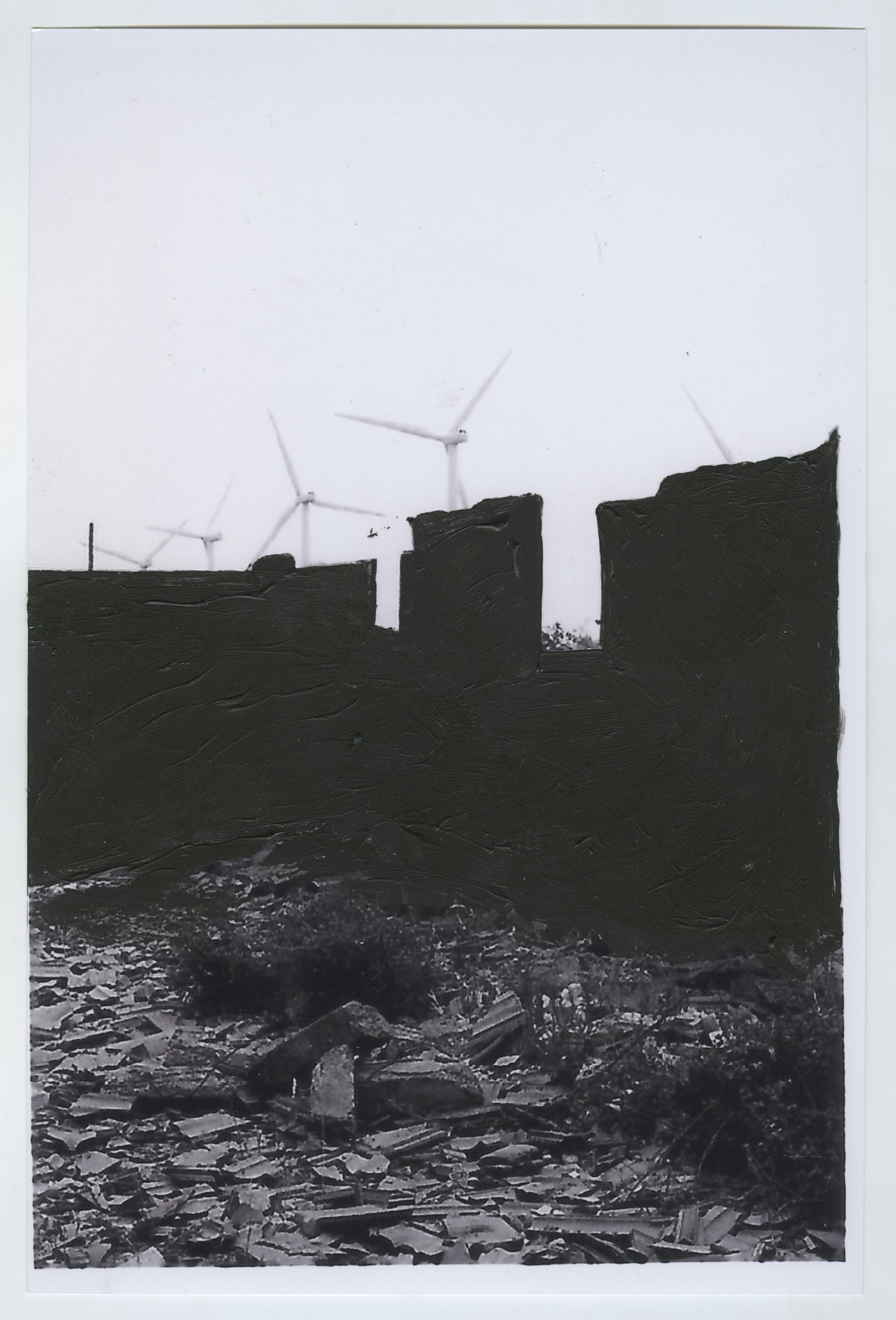 Intervened photograph