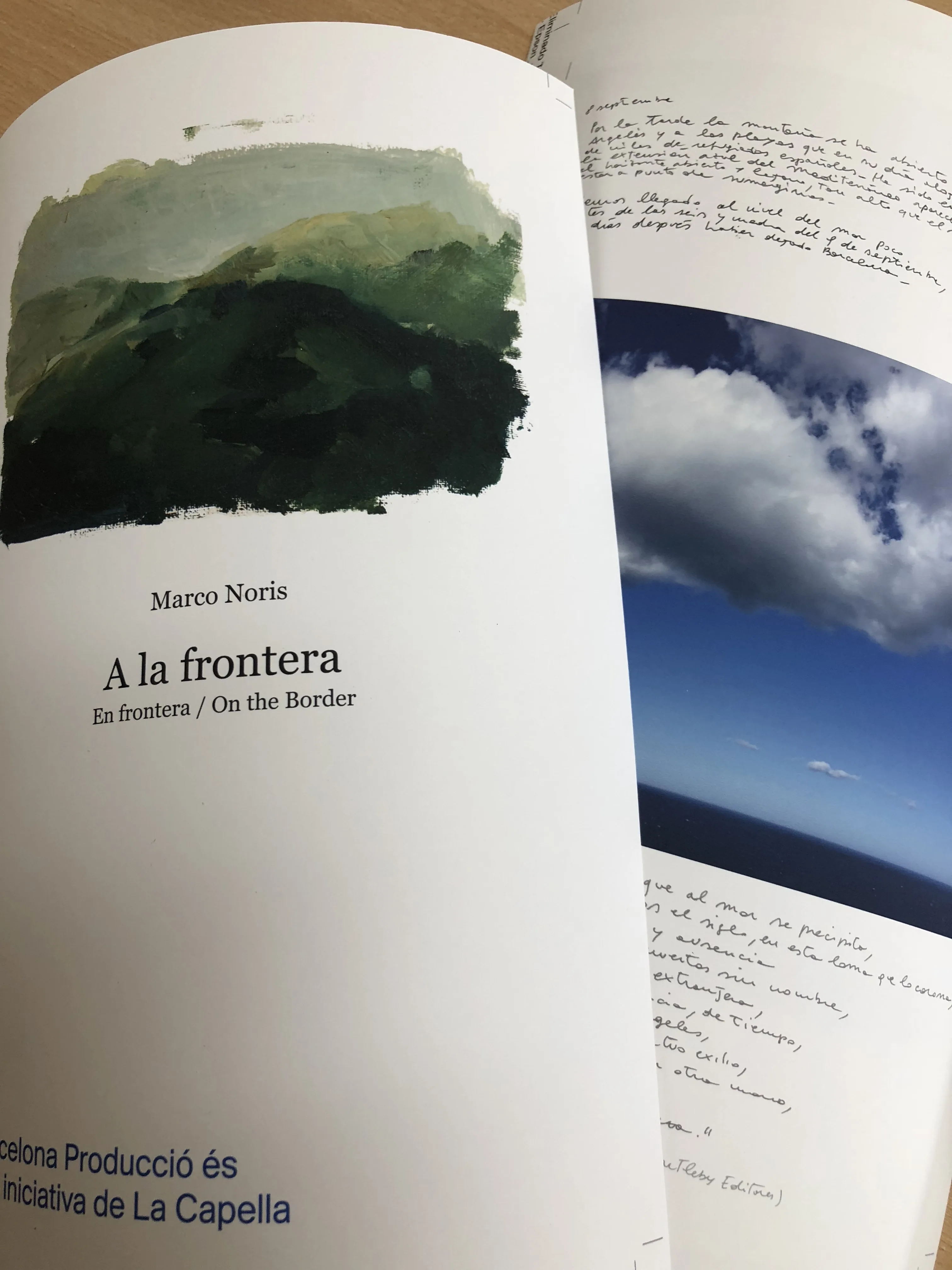 Presentación del proyecto y de la publicación de En frontera