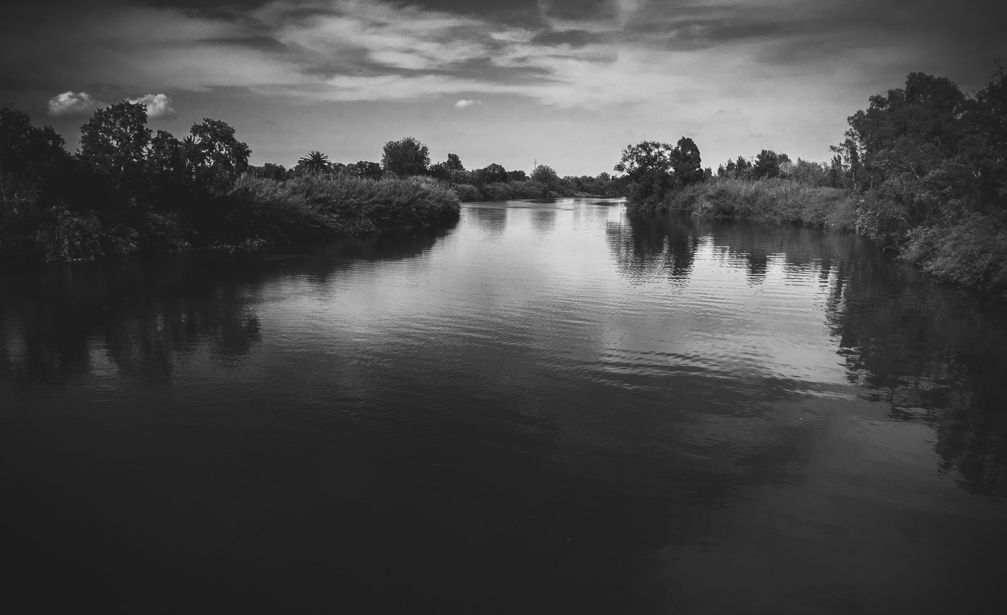 El río Ebro en Balada, delta del Ebro (proyecto Sequere, 2022)
