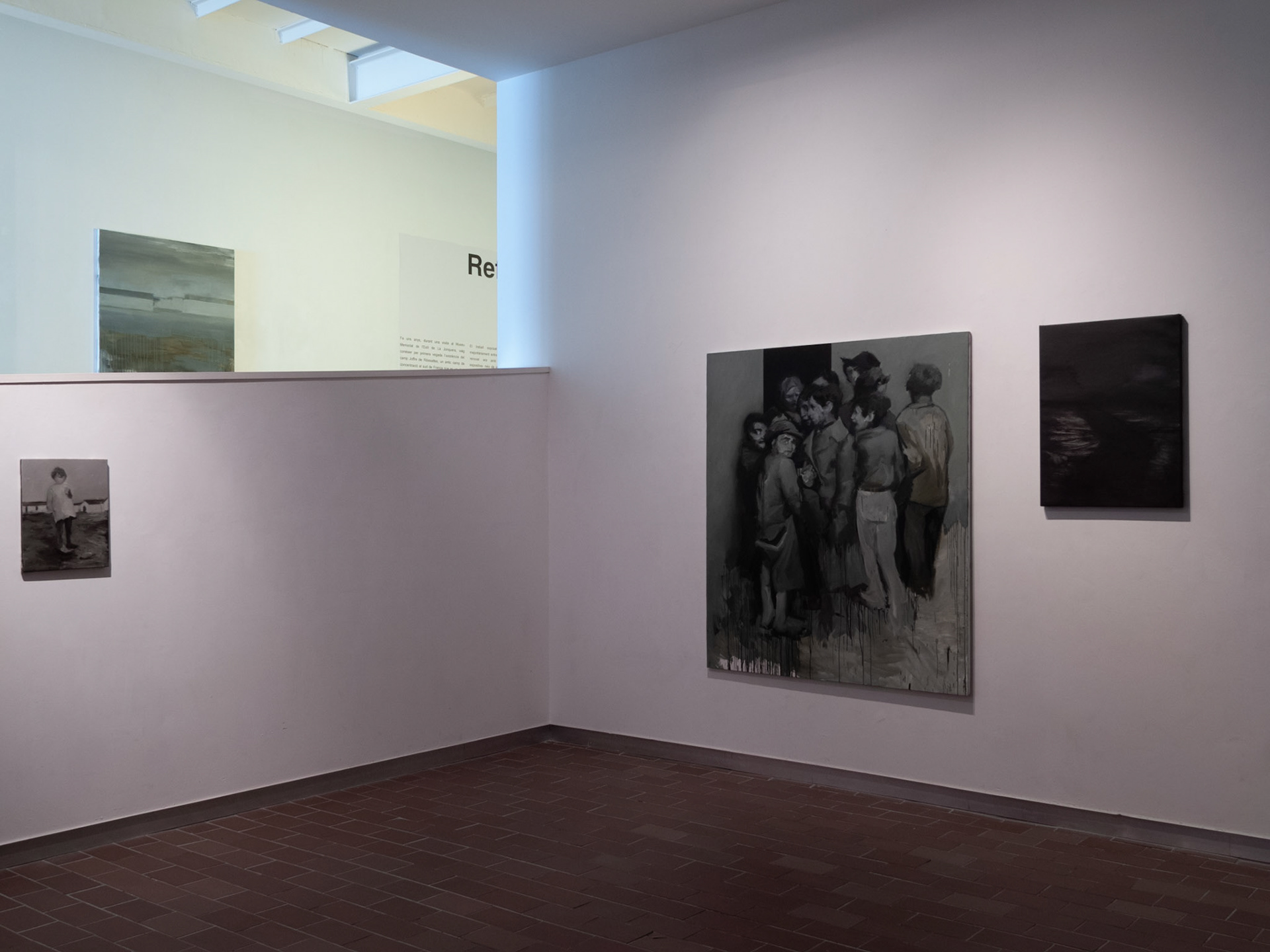 Refugium, refugia, 2019, Museu de l'Exili, La Jonquera. Vista de instalación